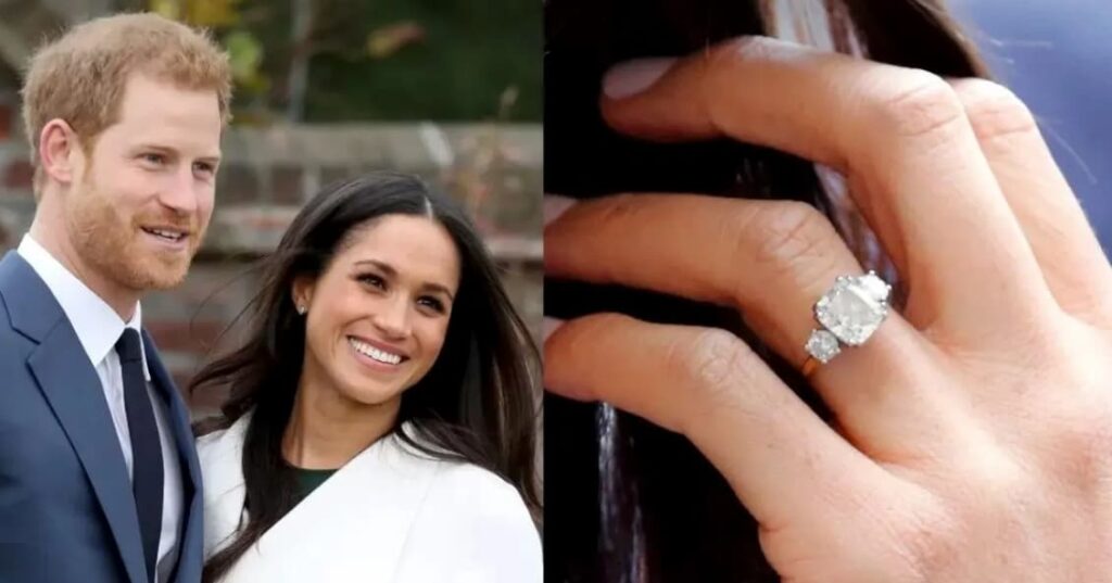 anillo de compromiso de Meghan Markle