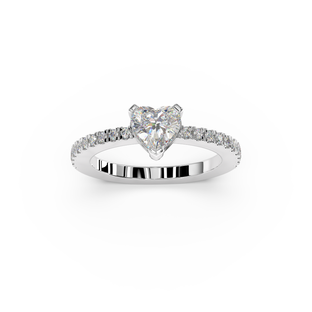 Lavari Jewelers Colgante De Cruz De ópalo Blanco Creado Con Diamantes De 0.03 Cttw - Plata De