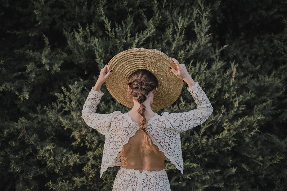 novia boho chic