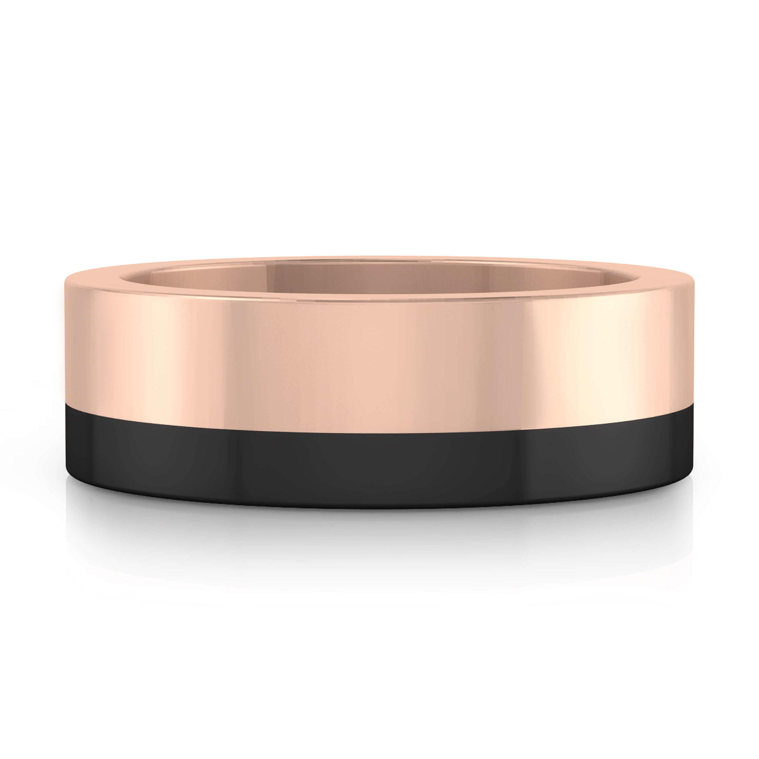 anillos para hombre oro rosa