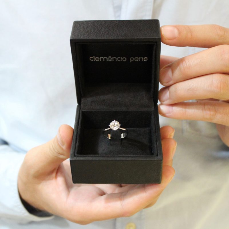 anillos de compromiso navidad