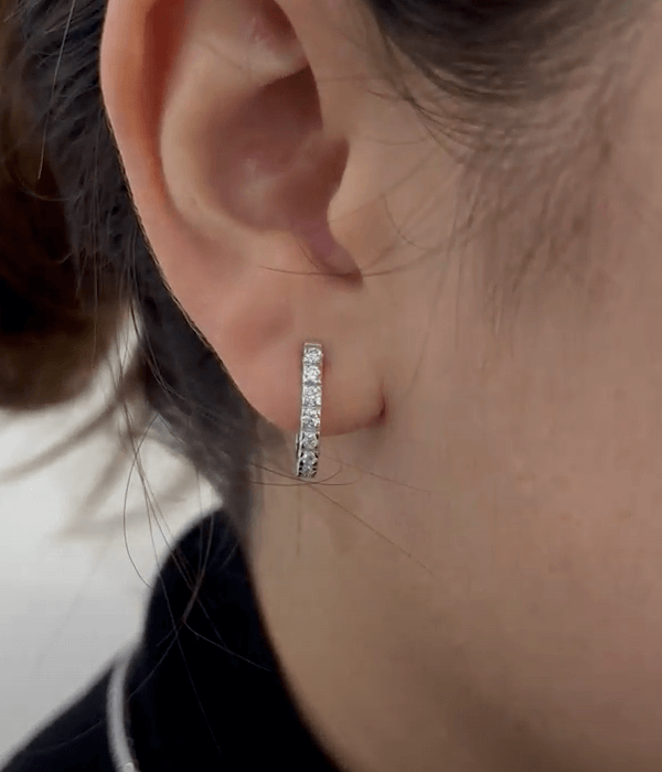 pendientes de brillantes