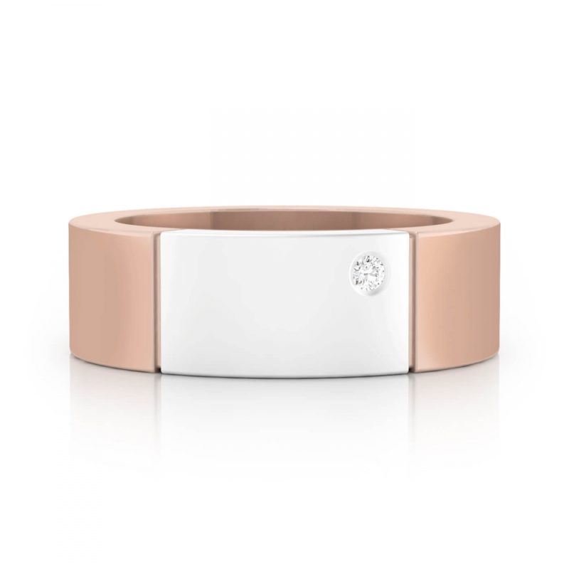 anillos de compromiso para hombre con diamante