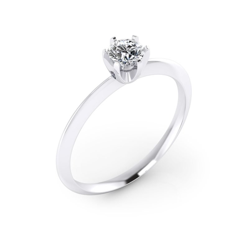 anillos de compromiso clásicos