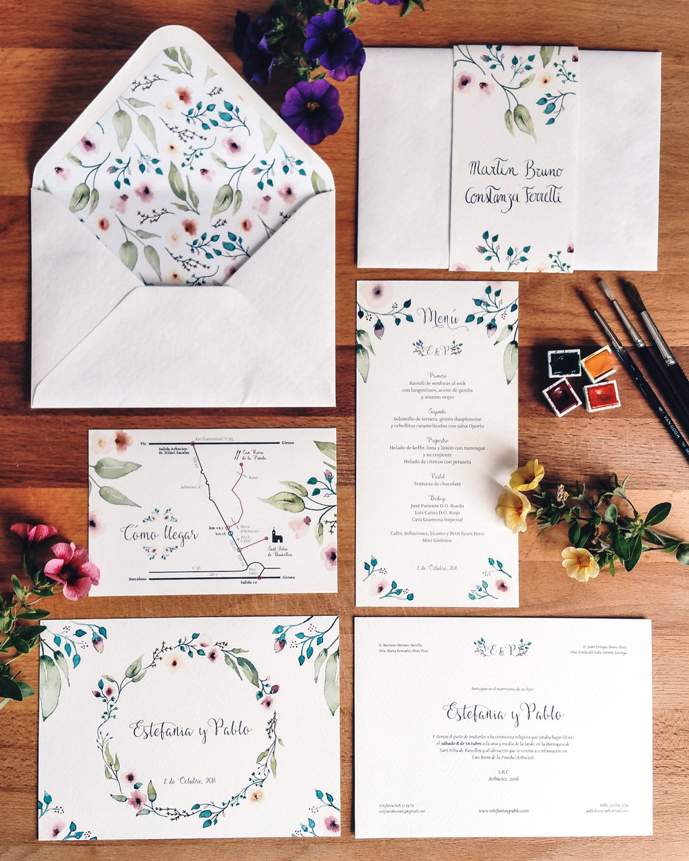 cómo entregar las invitaciones de boda