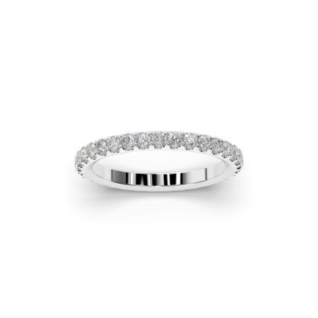 anillos de plata con diamantes
