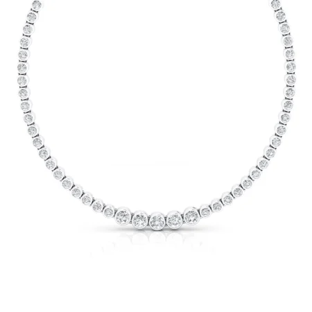 collar de diamantes tipo gargantilla