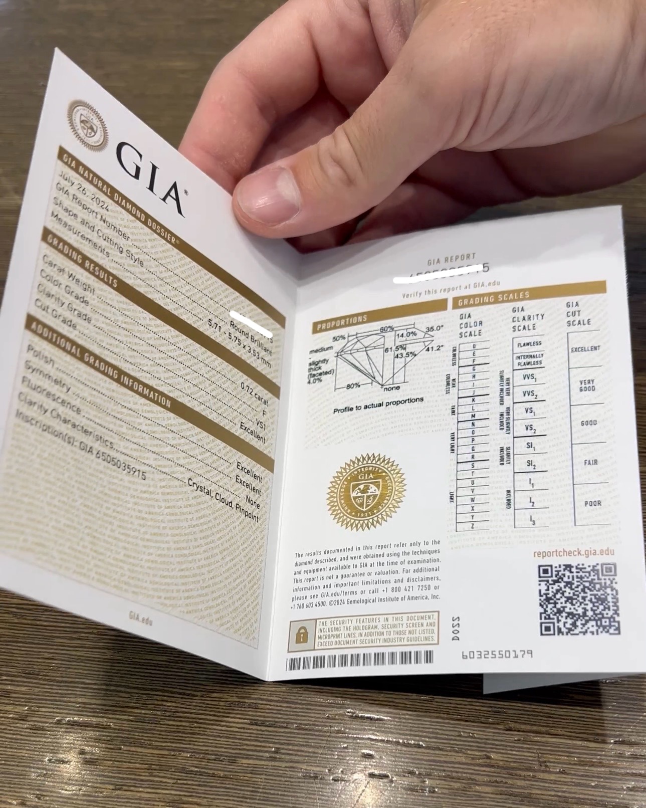 certificado gemológico GIA diamante